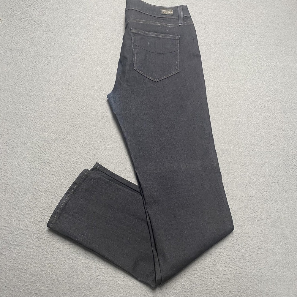 Paige Jeans Womens 31‎ Gray Skyline Skinny Charcoal Wash Slim Stretch Denim